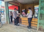 Polsek Kunto Darussalam Gelar Patroli dan Pengamanan di Pasar Rakyat Kota Lama