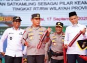 Kapolda Riau Tekankan Peran Satkamling Saat Apel di Dumai