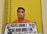 Satreskrim polsek bonai Darussalam Bekuk Pelaku Penganiayaan di Desa Bonai Darussalam