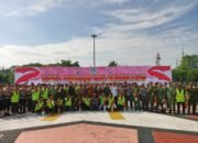 Polres Rokan Hulu Gelar Apel Akbar Satkamling, Perkuat Kerja Sama Polisi dan Warga Jaga Keamanan