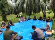 Warga Desa Teluk Aur Rambah Samo Ancaman Putus Pipa Land Aplikasi PT. KSM karena Limbah