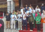 Meriah! Pemkab Kuansing Suguhkan Doorprize di Gerak Jalan Santai Hari Jadi ke-26