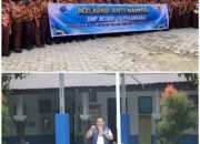 380 Siswa SMPN 19 Pekanbaru Deklarasi Anti Narkoba Dipimpin Langsung Kepala BNNK Pekanbaru