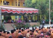 Kepala BNNK Pekanbaru Ajak 557 Siswa SMPN 35 Deklarasikan Anti Narkoba