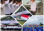 Semangat Kebangsaan Membara di Balik Jeruji, Lapas Pasir Pangaraian Kibarkan Sang Saka