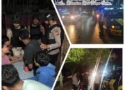 Wujudkan Situasi Kondusif, Polres Rohul Lakukan Patroli Gabungan Tim Raga dan Blue Light