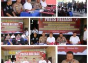 Polres Rohul Beberkan Hasil Operasi Antik Lancang Kuning 2025, Ungkap Kasus Curas dan Narkotika
