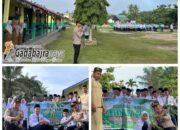 Polsek Kepenuhan Tanamkan Nilai Peduli Lingkungan Lewat Sosialisasi Green Policing di MTs Miftahul Ulum