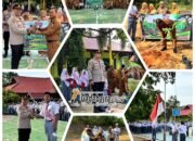 Kapolsek Kunto Darussalam Giatkan Edukasi Anti Narkoba Serta Aksi Penghijauan di SMAN 1