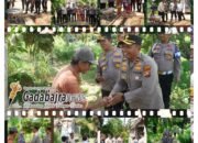 Polres Rohul dan Baznas Riau Letakkan Batu Pertama RTLH di Rambah Tengah Barat