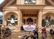 Polsek Rambah Hilir Laksanakan Program Minggu Kasih di Gereja HKBP Estomihi