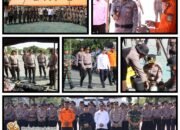 Wujudkan Polri Tanggap Bencana, Polres Rohul Gelar Apel Siaga Cuaca Ekstrem dan Hidrometeorologi