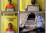 Satreskrim Polres Rokan Hulu Gerebek Lokasi PETI, Tiga Pelaku Berhasil Diamankan
