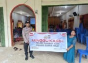 Dekatkan Pelayanan ke Masyarakat, Polsek Rambah Hilir Laksanakan Minggu Kasih di Gereja GPDI Kumu Baru