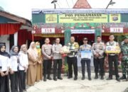 Kapolres Rokan Hulu Tinjau Pos PAM Simpang TB Tandun, Pastikan Kesiapsiagaan Ops Lilin 2025