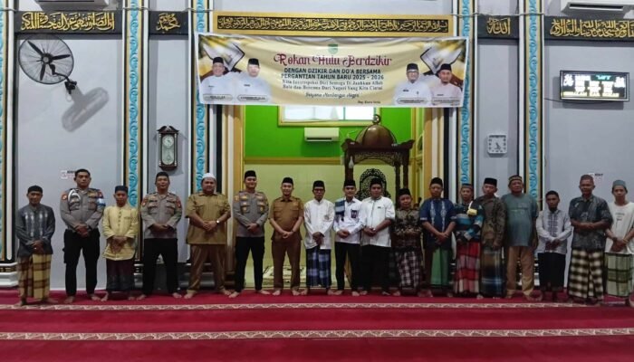 Polsek Bonai Darussalam Ajak Masyarakat Dzikir dan Doa Bersama Sambut Tahun Baru 2026