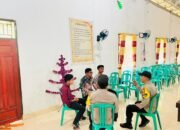 Wujudkan Presisi, Polsek Tambusai Utara Laksanakan Minggu Kasih di Gereja GPDI