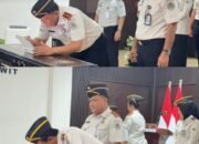 Kalapas Pasir Pangaraian Hadiri Penandatanganan Perjanjian Kinerja di Kanwil Ditjenpas Riau