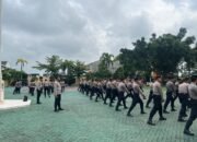 Asah Kesiapsiagaan Personel, Polres Magetan Gelar Latihan Rutin Dalmas