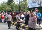 Polres Madiun Kota Berikan Pelayanan Humanis dalam Aksi Damai Relawan Dukung Wali Kota Nonaktif
