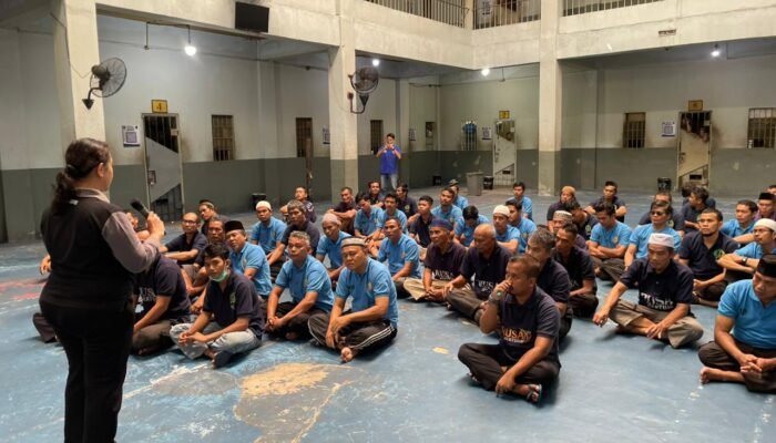 Rutan Kelas I Pekanbaru Tingkatkan Kesadaran TB–HIV