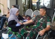 Donor Darah HUT Evo Hotel Pekanbaru Kumpulkan 48 Kantong, Danrem 031/WB Hadir