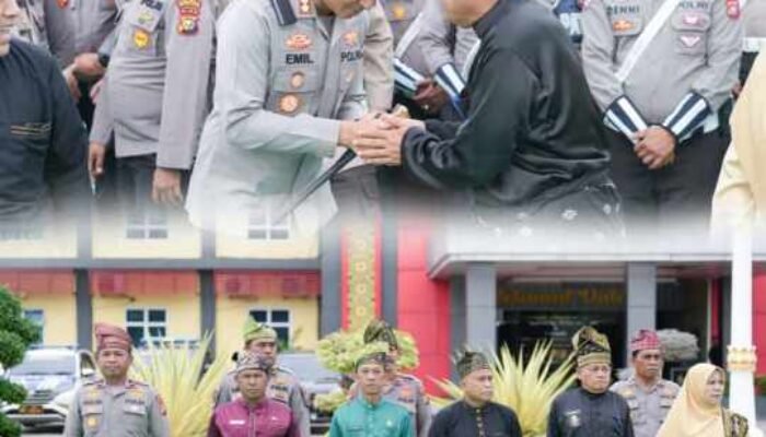 11 Ribu Personel Polda Riau Serentak Kenakan Tanjak, Wujud Cinta Budaya Melayu