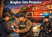 Transaksi Sabu di Tepi Jalan Digagalkan, Polsek Rambah Samo Ringkus Satu Pengedar