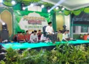 Sinergi Polsek Sawahan dengan Banser Pengajian Sholawat Berjalan Lancar Kondusif