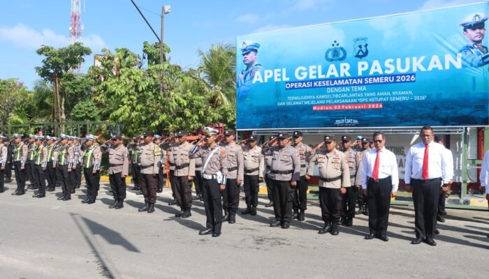 Polres Madiun Kota Gelar Apel Pasukan Operasi Keselamatan Semeru 2026