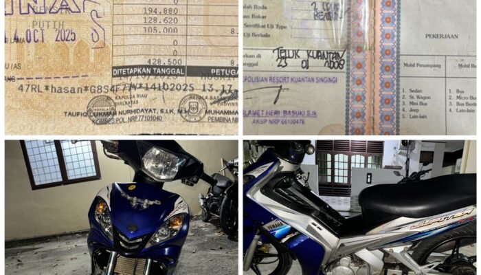 Polsek Bukit Kapur Ungkap Kasus Penggelapan Sepeda Motor, Pelaku Anak Kandung Korban