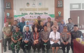 Perkuat Sinergi Lintas Sektor, Wakapolsek Sawahan Hadiri Akreditasi Kinerja Puskesmas