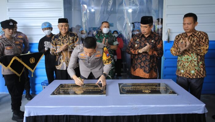Kapolres Madiun Resmikan SPPG 2 & 3 di Desa Sogo, Perkuat Program Gizi dan Cegah Stunting