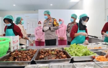 Kapolres Magetan Turun Langsung Kontrol SPPG Polres Magetan Poncol, Pastikan Food Safety dan Standar Operasional Terpenuhi