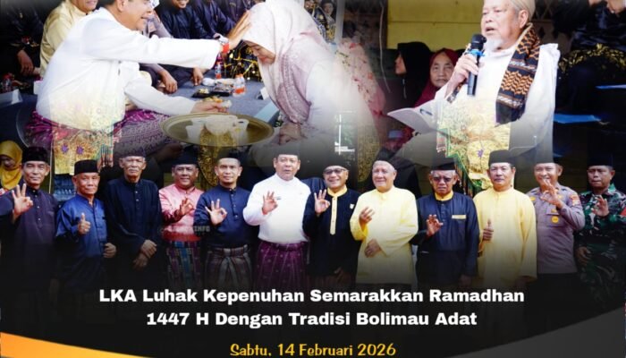 LKA Luhak Kepenuhan Semarakkan Ramadhan 1447 H Dengan Tradisi Bolimau Adat