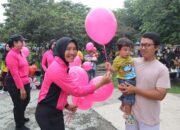 Sosialisasi PPDB TK Kemala Bhayangkari 53 di CFD Madiun Disambut Antusias Warga