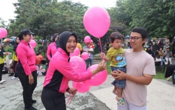 Sosialisasi PPDB TK Kemala Bhayangkari 53 di CFD Madiun Disambut Antusias Warga