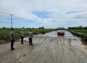 Antisipasi Dampak Hujan Deras, Polsek Bonai Darussalam Intensifkan Patroli dan Monitoring Wilayah