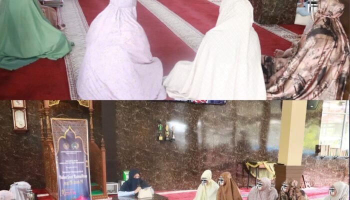 Isi Ramadan dengan Ibadah, Warga Binaan Lapas Pasir Pangaraian Ikuti Pengajian Rutin