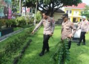 Korve Penuh Semangat dalam menjaga kebersihan, Kapolres Magetan Turun Langsung Dukung Gerakan Indonesia ASRI