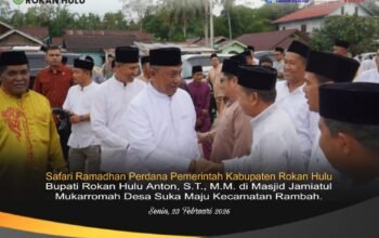 Kepulangan Sang Anak Jati: Safari Ramadan Bupati Anton Penuh Kehangatan di Kampung Halaman