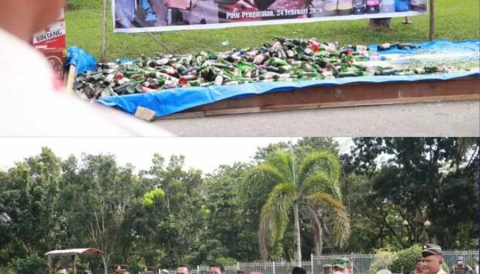 Sinergi Forkopimda Makin Solid, Kalapas Pasir Pangaraian Hadir dalam Pemusnahan Barang Bukti