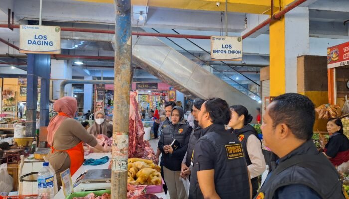 Satgas Pangan Polres Madiun Kota Sidak Pasar Saat Ramadan, Harga Cabe Rawit Masih Tinggi