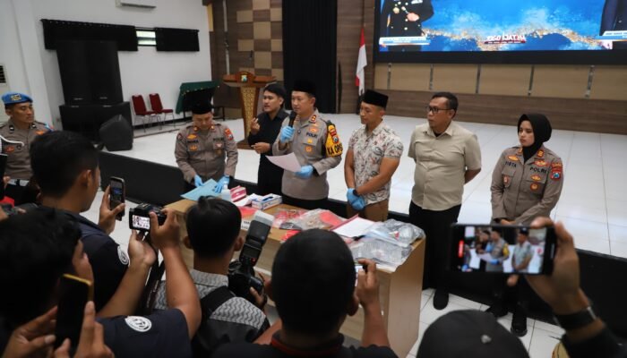 Hari Pertama Ops Pekat Semeru 2026, Polres Magetan Sita 21,38 Gram Sabu dan Amankan 3 Pelaku