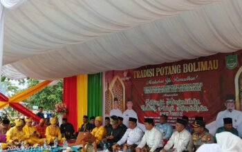 Sambut Ramadan 1447 H, Pemkap Rohul Bersama LAMR Lestarikan Tradisi Adat Potang Bolimau