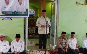 Safari Ramadan di Karya Mulya, Bupati Anton Tegaskan Komitmen Lanjutkan Pengaspalan Jalan 600 Meter