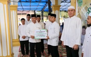 Kunjungan di Desa Sontang, Wabup Rohul Syafaruddin Poti Manfaatkan Safari Ramadan untuk Serap Aspirasi Warga