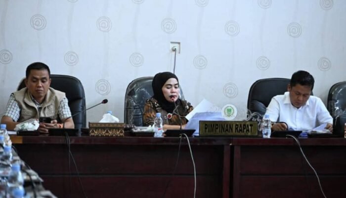 DPRD Rohul Bahas Hasil Evaluasi Gubernur terhadap Ranperda APBD 2026 dalam RDP Sinkronisasi