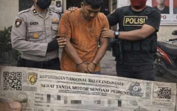Tim Reskrim Polsek Tambusai Utara Tangkap Pelaku Curanmor, Satu Orang Diamankan, Dua Pelaku Lainnya DPO