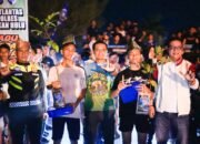 Dari Jalanan ke Arena Resmi, Polres Rohul Gelar Lomba Lari Malam untuk Pemuda